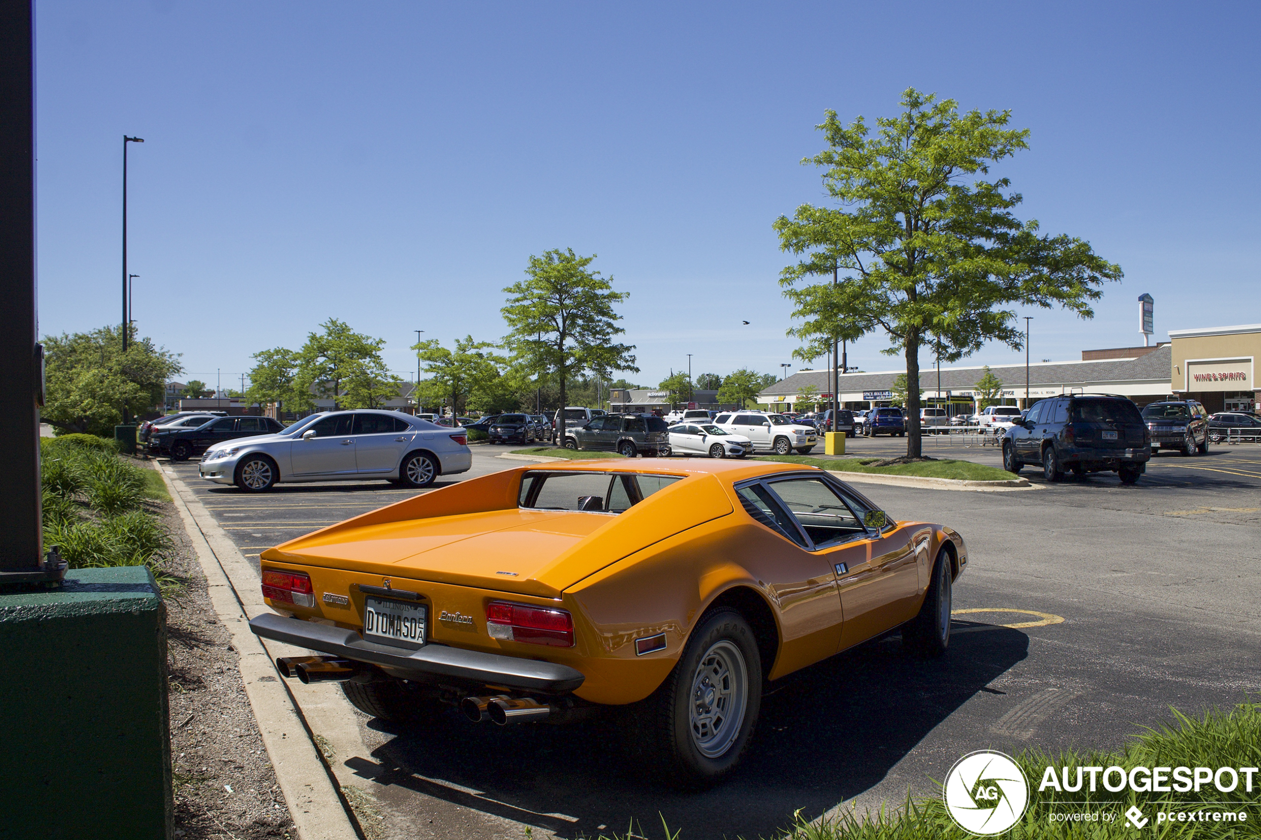 De Tomaso Pantera staat er fijntjes bij