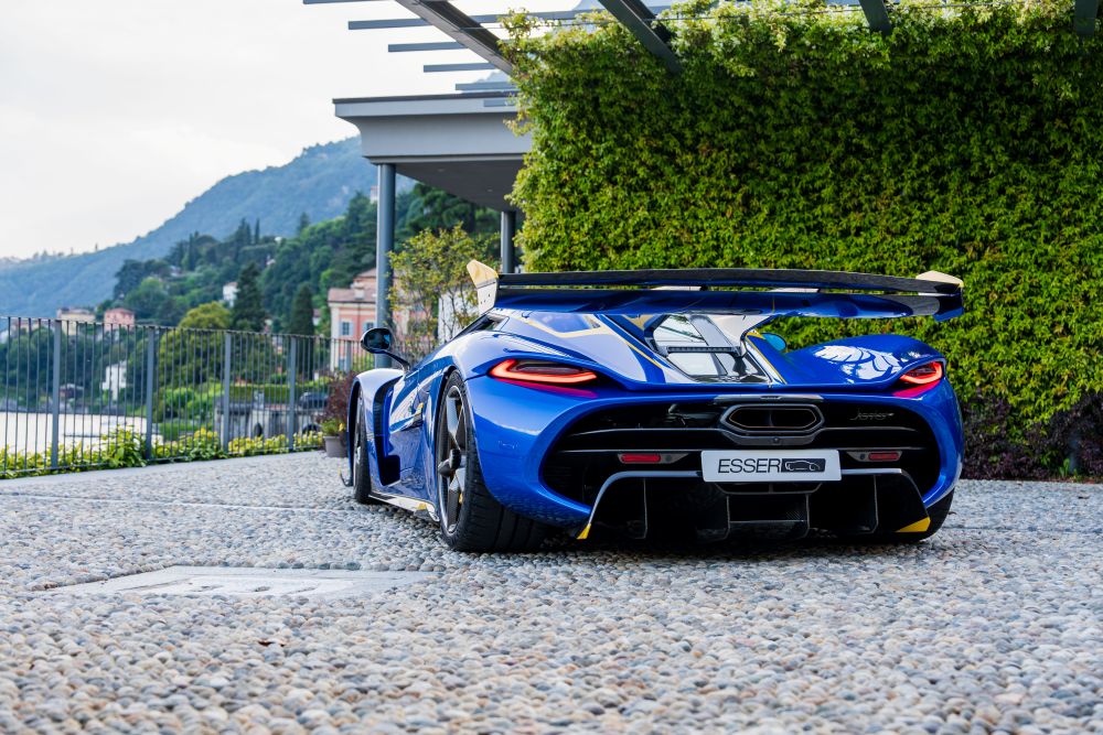 Unleashing the beast: Koenigsegg Jesko Attack takes over Lake Como