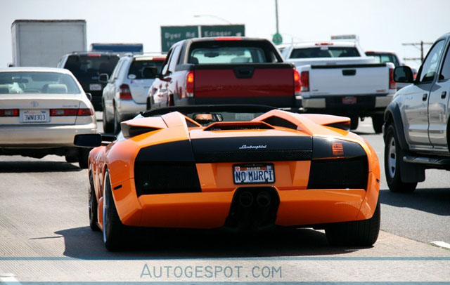 Spot van de dag: Lamborghini Murciélago Roadster