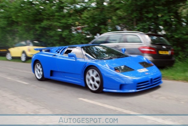 Gespot: Bugatti EB110 SS Prototype
