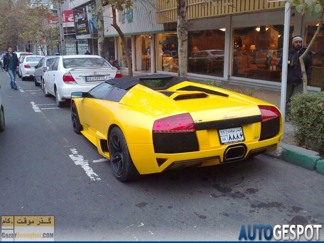 Gespot in Iran: Lamborghini Murciélago LP640 Roadster