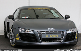 Gespot tijdens Le Mans: Audi E-tron