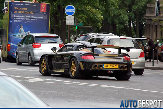 Spot van de dag: Gemballa Mirage GT Gold Edition