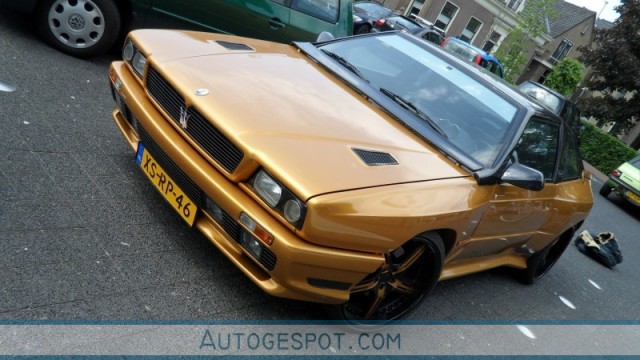 Strange sighting: Maserati Shamal 