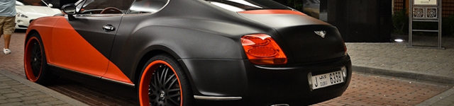 Strange sighting: Bentley Continental GT met speciale wrap