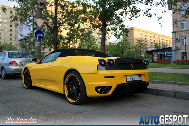 Tuning topspot: Ferrari F430 Spider door Novitec Rosso