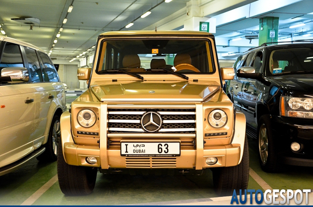 Gespot: Mercedes-Benz G 55 AMG in drie verschillende uitvoeringen