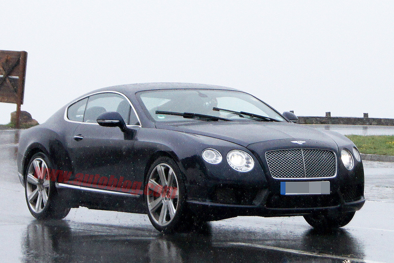 Spyshots: Bentley Continental GT Speed