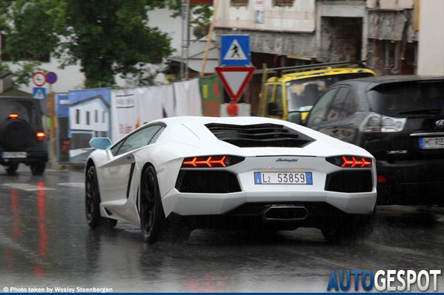 Topspot: Lamborghini Aventador LP700-4 in Kitzbühel