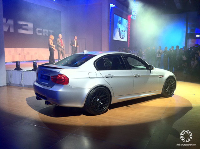 Spektakel am Ring: exclusieve BMW M3 Sedan CRT geïntroduceerd! 