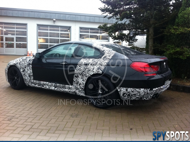 Spyshots: BMW M6 F12