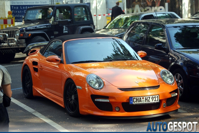 Tuning primeur: Porsche Speedart 997 Turbo Cabriolet BTR-XL