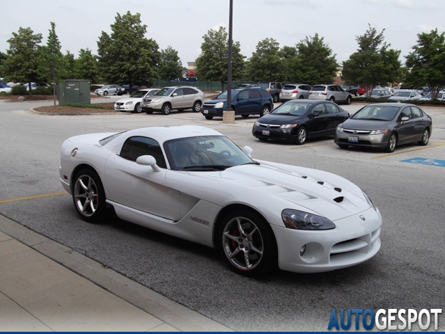 Topspot: Dodge Viper SRT-10 Coupé 2008 in het wit