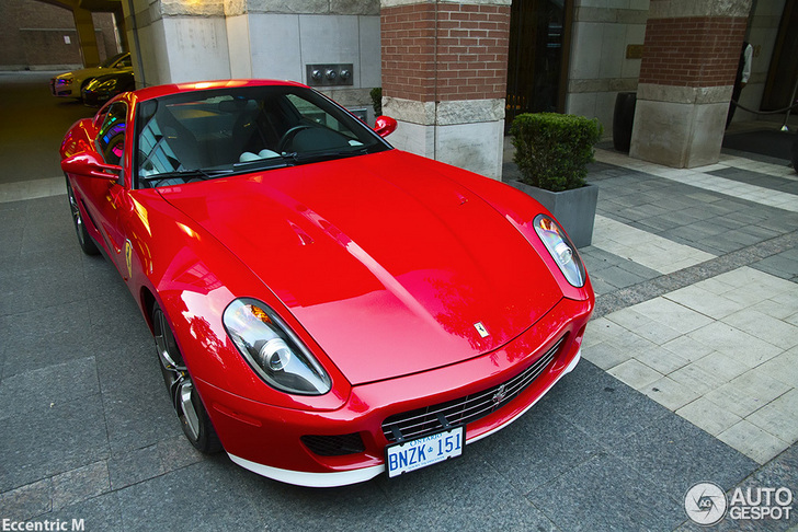 Besonderes Modell anhand des Exterieur gespottet: Ferrari 599 GTB 60F1