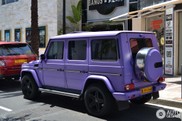 Exotic matte purple Mercedes-Benz G 55 AMG spotted!