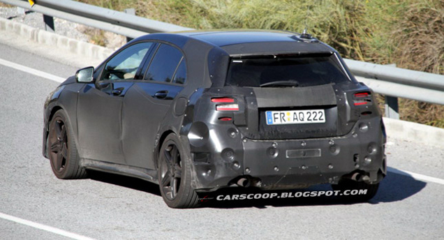 Mercedes-Benz A 45 AMG wordt gek!