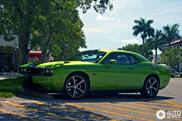 Green and poisonous: Dodge Challenger SRT-8 392