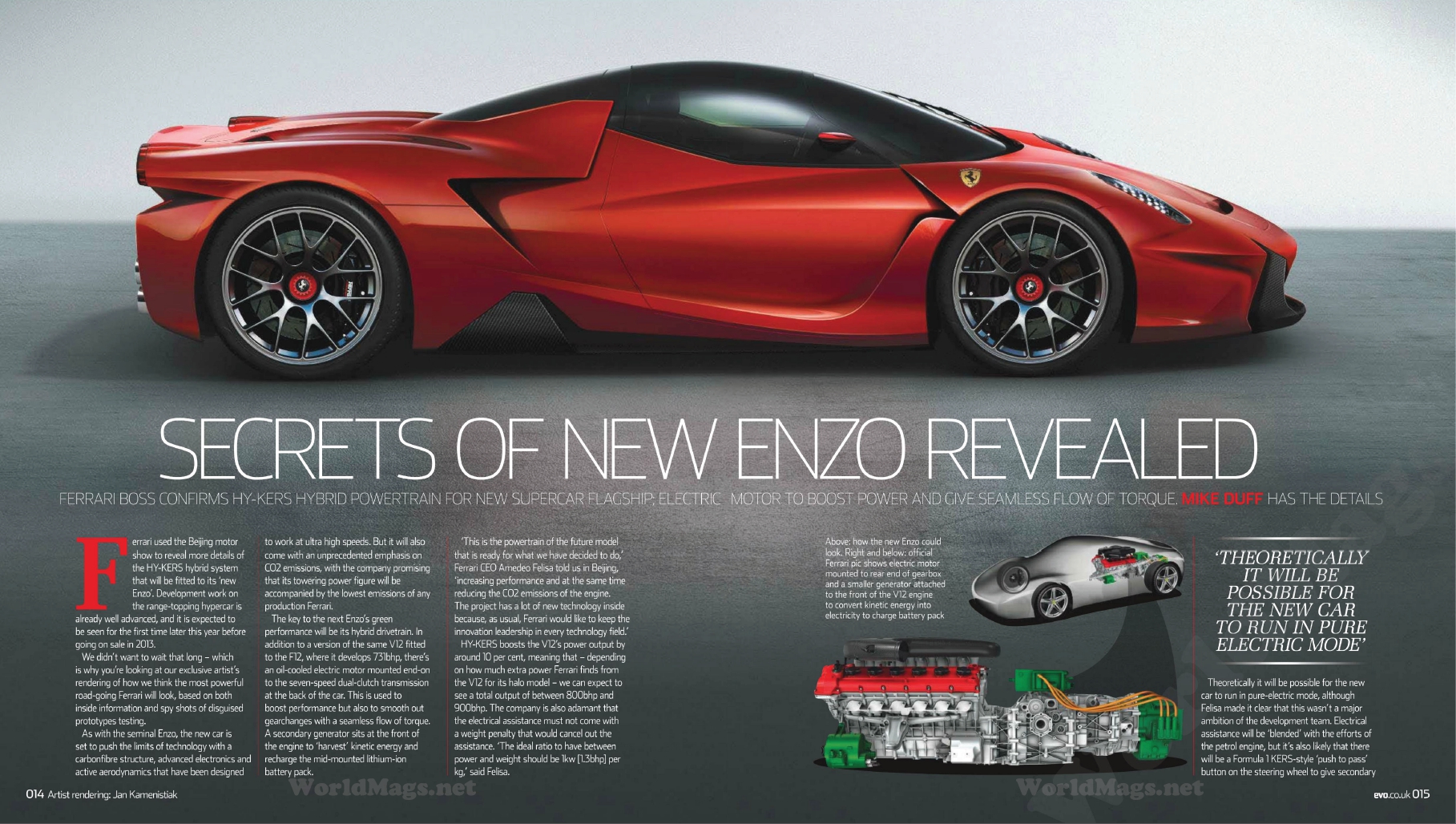 Revolutionair ontwerp: Ferrari's nieuwste supercar