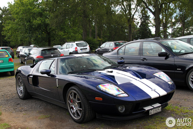 Alle kleuren van de regenboog: Ford GT