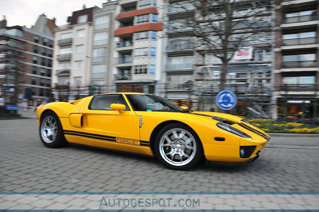 Alle kleuren van de regenboog: Ford GT