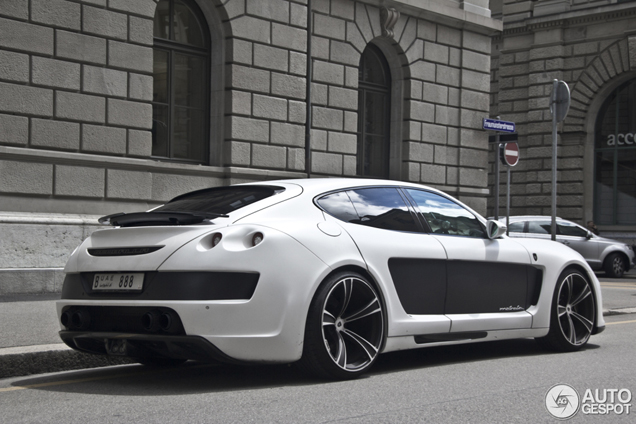 Porsche Gemballa Mistrale uit Dubai gespot in Zürich