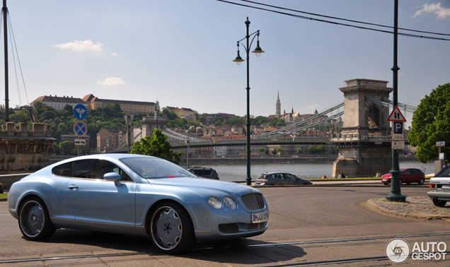 Velgen maken de auto: Bentley Continental GT op aparte velgen!