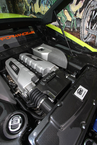 Elle est verte et attire les regards : l'Audi R8 V10 selon XXX-Performance