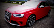 Movie: Audi RS4 Avant sprints to 155 mph 