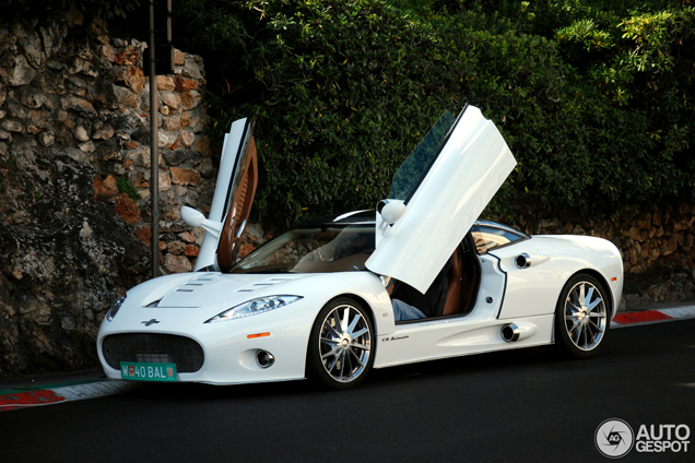 Most beautiful Spyker ever spotted in Monaco