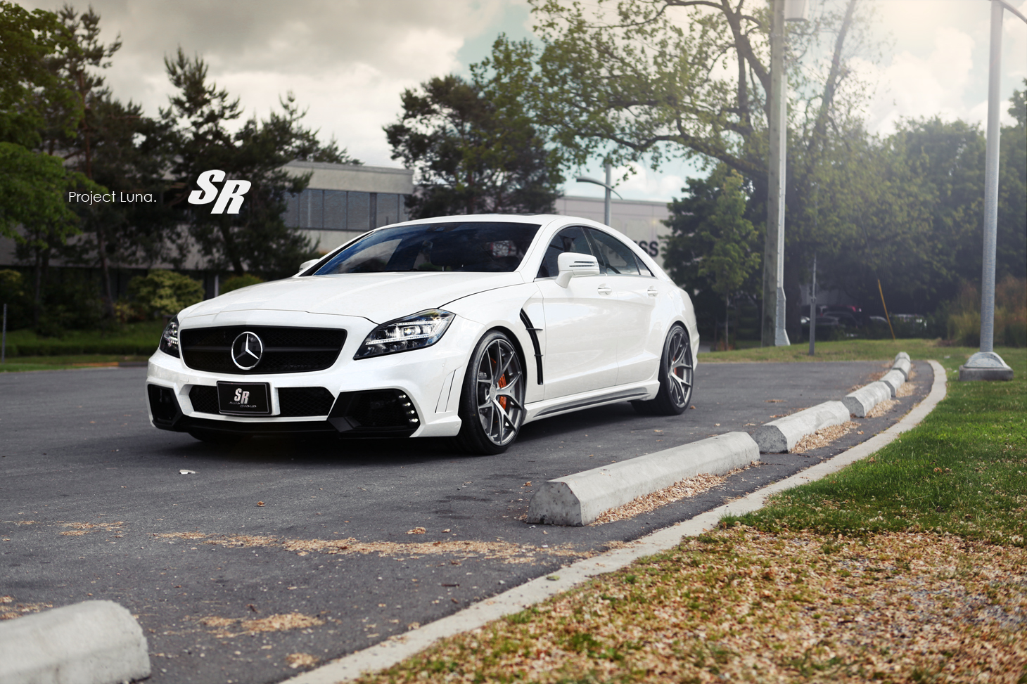 SR Project Luna: een Mercedes-Benz CLS 63 AMG erg fraai aangepakt
