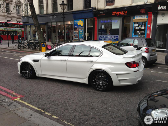 Hamann M5 meldt zich in Londen voor zomervakantie