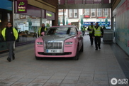 Special pink Rolls-Royce Ghost EWB spotted