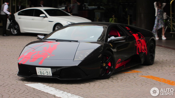 Spotted: Lamborghini Murciélago in Japanese style