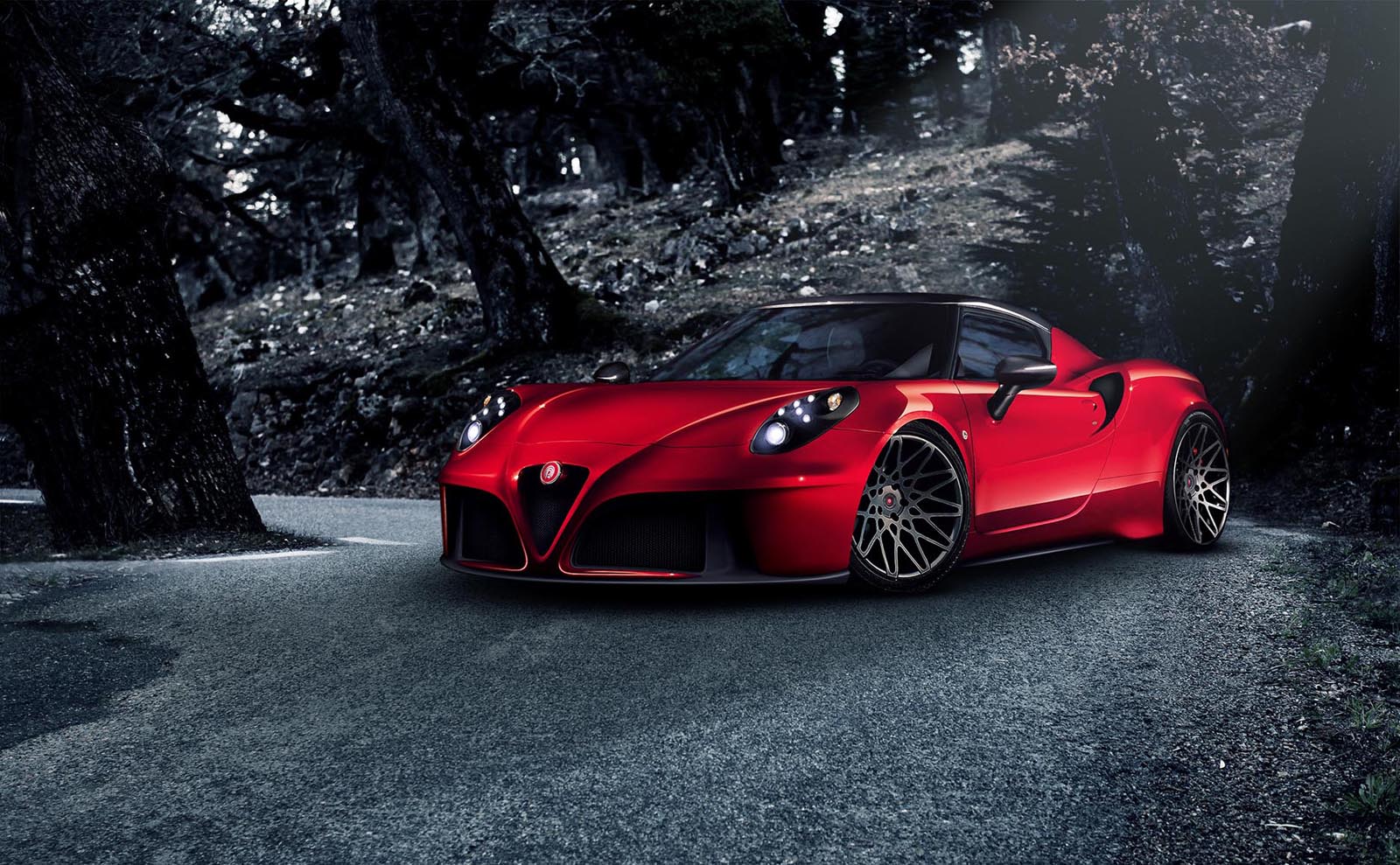 Pogea Racing geeft Alfa Romeo 4C nu al sportievere look  