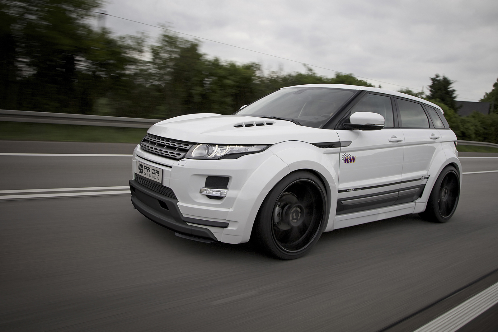 Range Rover Evoque krijgt bredere schouders