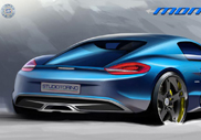 Porsche Cayman S cu un desing Italian: StudioTorino Moncenisio
