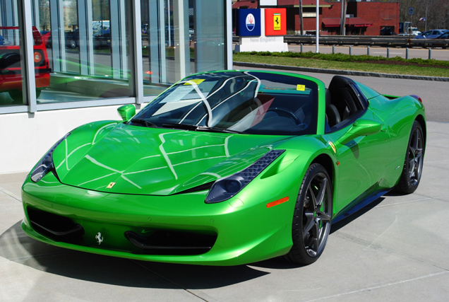 Unique Ferrari 458 Spider is looking for a new owner
