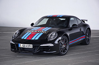 Porsche vier comeback op Le Mans met 911 Martini Racing Edition