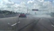 Filmpje: Audi R8 spyder crasht tijdens Bullrun