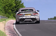 Jaguar F-Type RS racing on the Nürburgring