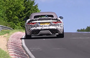 Jaguar F-Type RS brult over de Ring 