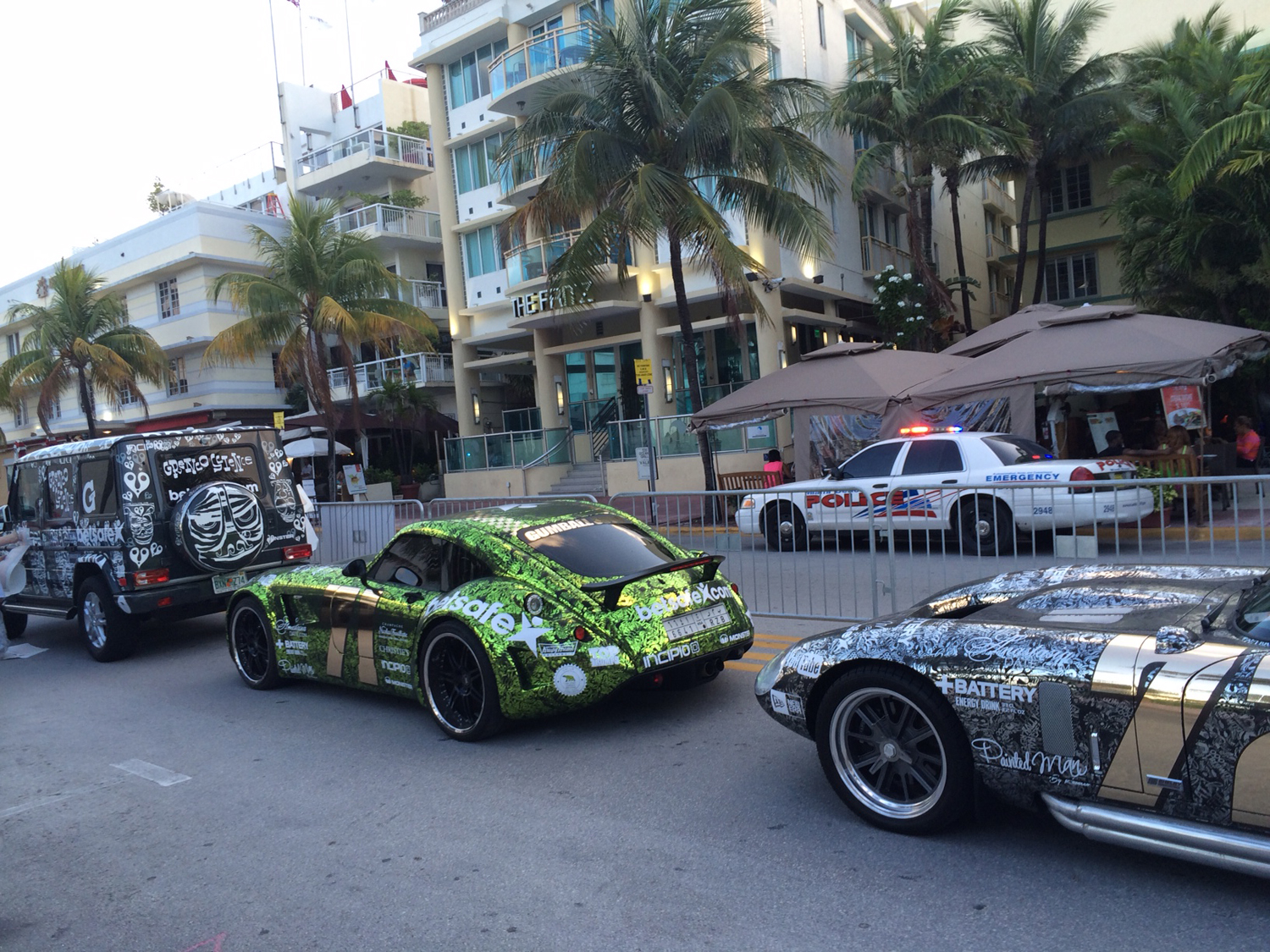 Gumball 3000: de startgrid wordt gevormd