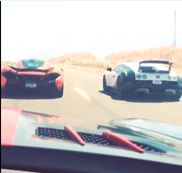 Filmpje: McLaren P1 vernedert Bugatti Veyron
