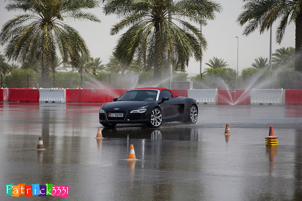 AudiMiddleEast organiseert Audi R8 driftevent