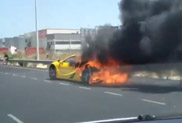 Movie: GTA Spano burns down