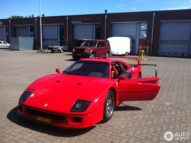 Spot van de dag: Ferrari F40