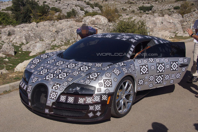 Nieuwe details over opvolger Bugatti Veyron lekken uit
