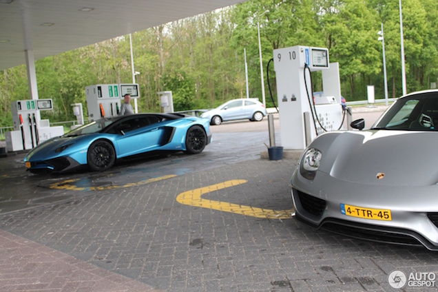 Spot van de dag: Lamborghini Aventador SV