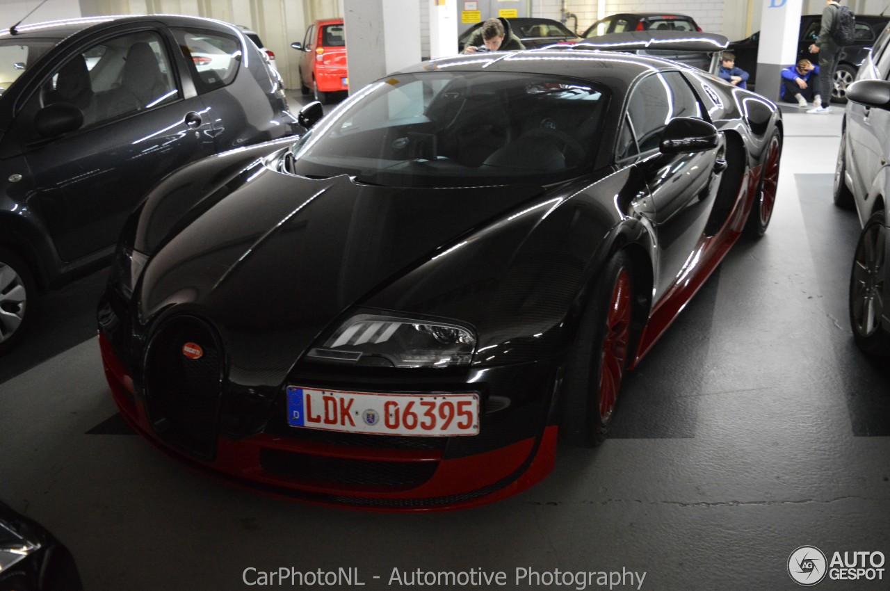 Spot van de Dag: Bugatti Veyron SS in Haarlem