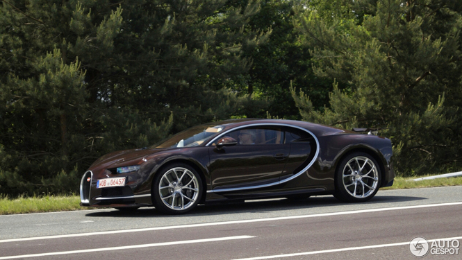 Bugatti Chiron gespot in Wolfsburg